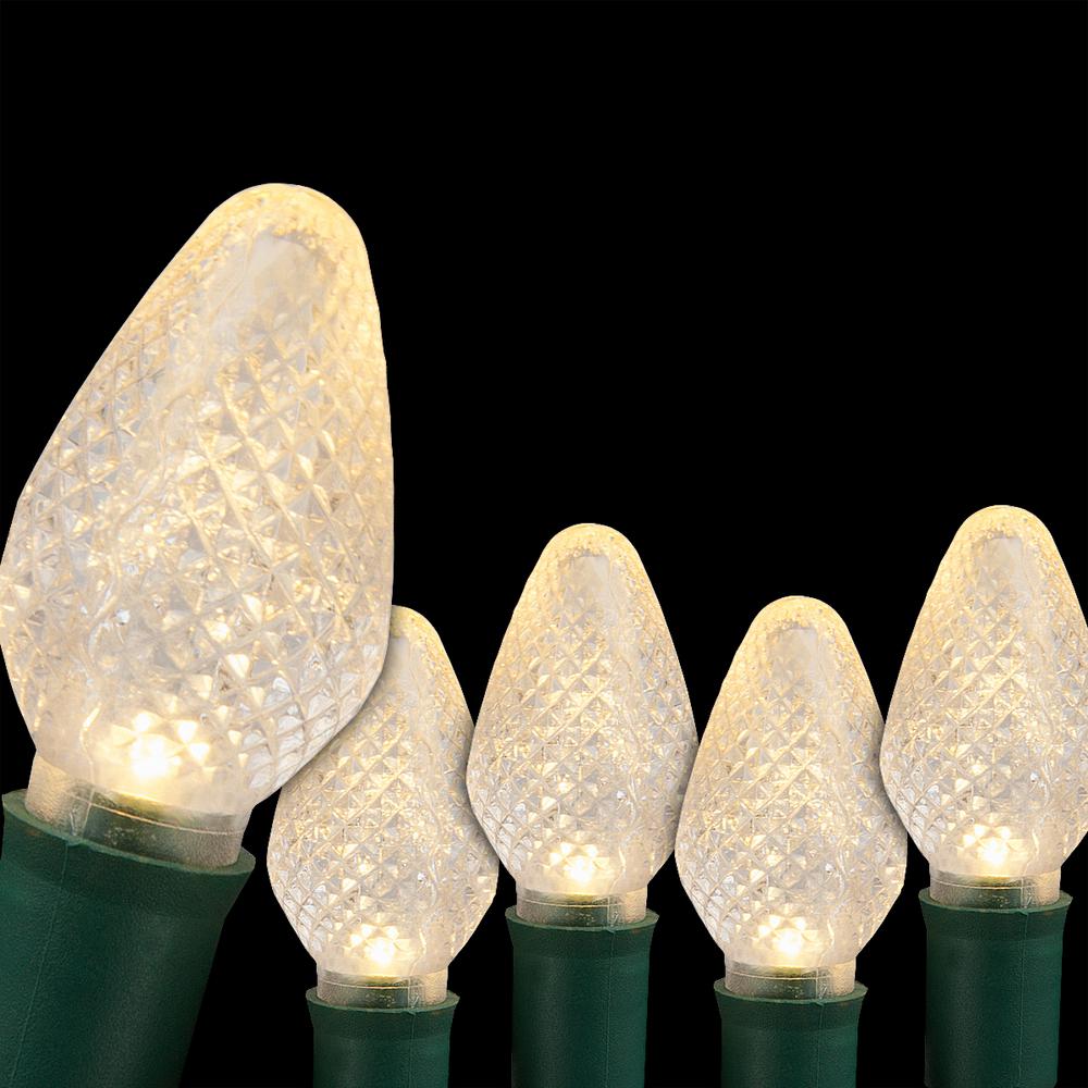 Wintergreen Lighting Superbright 16 Ft 25 Light Cool White C7