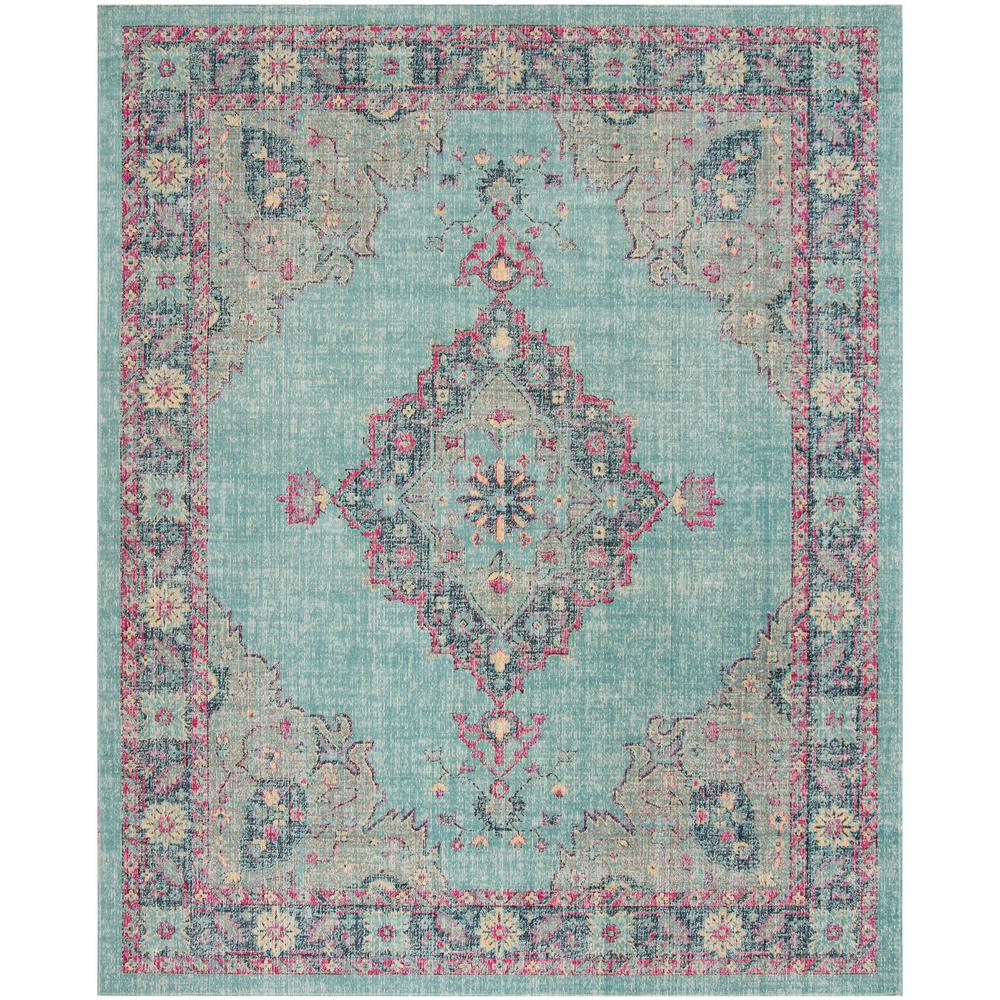 safavieh artisan light blue area ru