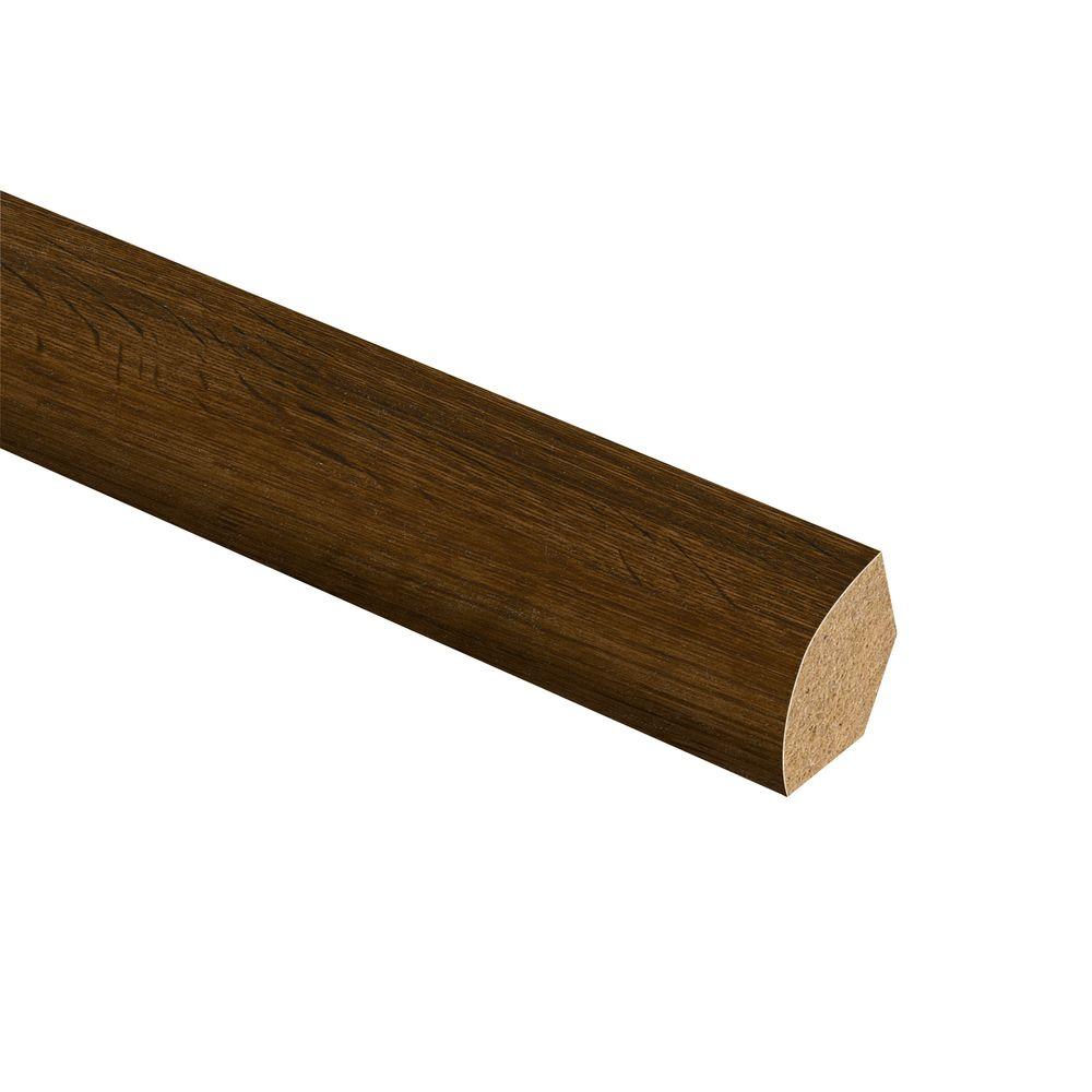 Zamma Choice Oak Black Willow 5 8 In Thick X 3 4 In Wide X 94 In Length Vinyl Quarter Round Molding 015143690 The Home Depot
