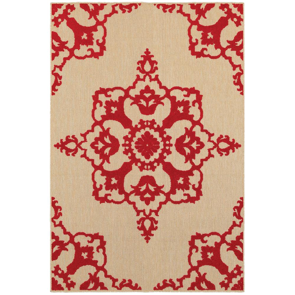 Home Decorators Collection Oceana Red 7 Ft X 10 Ft Outdoor Area