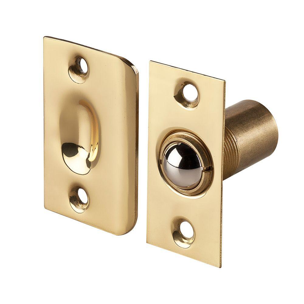 Everbilt Satin Nickel Latch Adjustable Ball Catch-15389 - The Home ...