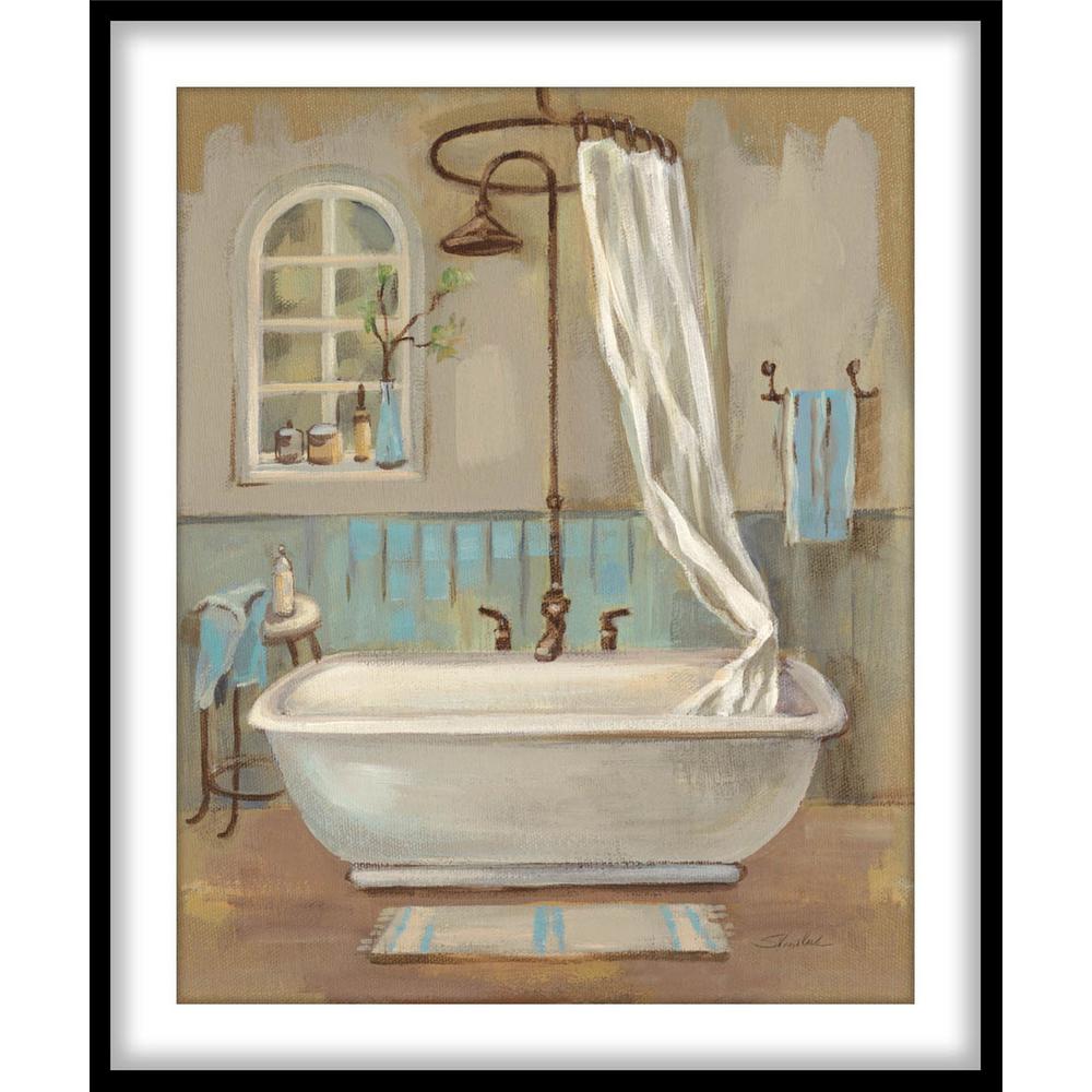 Ptm Images 9 75 In X 11 Serene Bath I Framed Wall Art 1 Serene Bath I Framed Wall Art