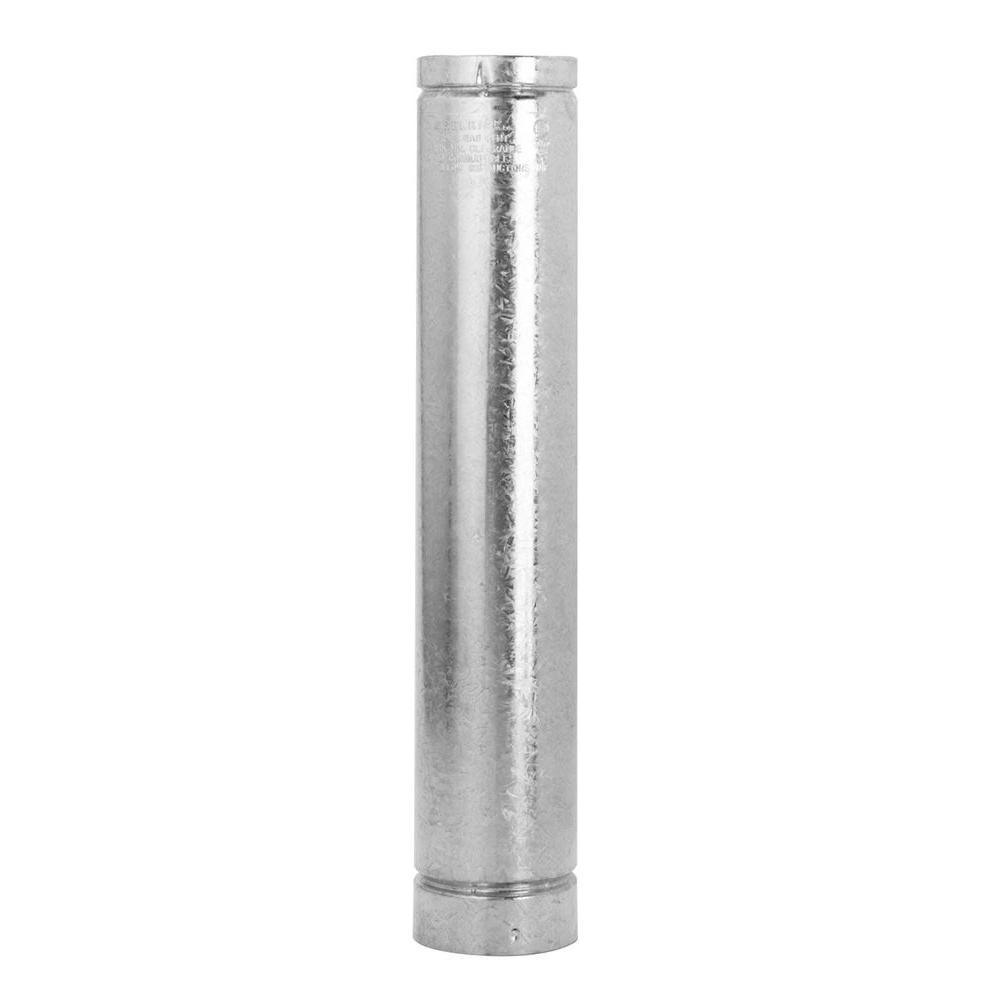 American Metal Products 5 In. X 3 Ft. Round Type B Gas Vent Pipe-5E3 ...