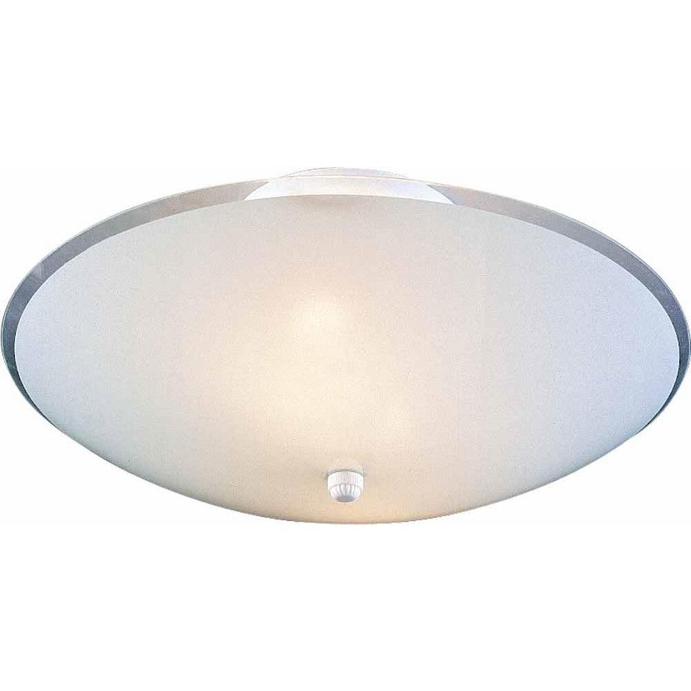 Volume Lighting 3 Light White Semi Flush Mount V1914 6 The Home 3 Light White Semi Flush Mount V1914