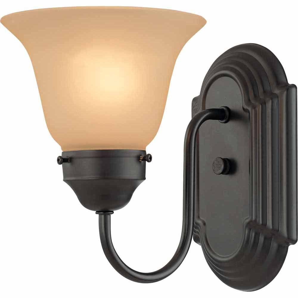 Filament Design Lenor 1-Light Antique Bronze Incandescent Wall Bath ...
