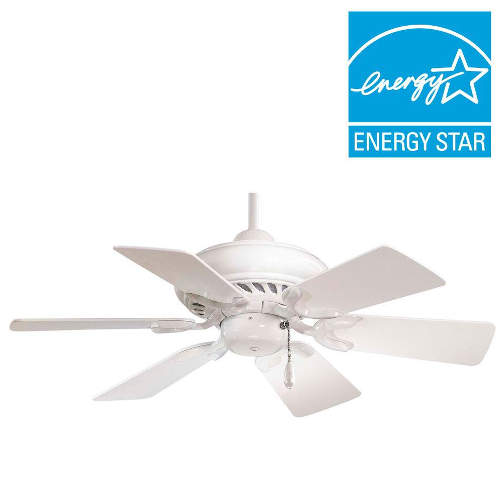 Supra 32 In Indoor White Ceiling Fan F562 Wh The Home Depot