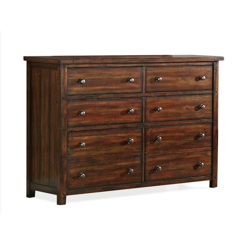 Danner 6 Drawer Chestnut Dresser Ds600dr The Home Depot