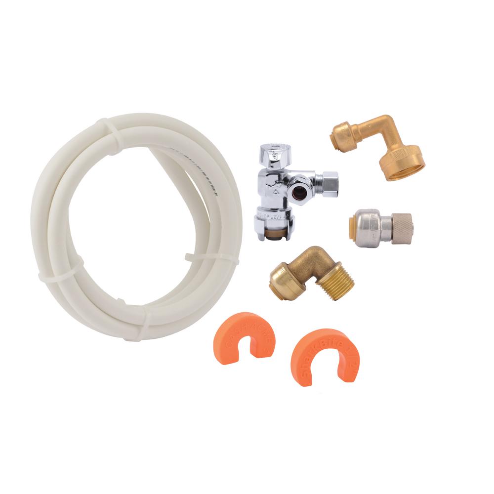 Sharkbite Push To Connect Dishwasher Installation Kit 25568 The Home Depot
