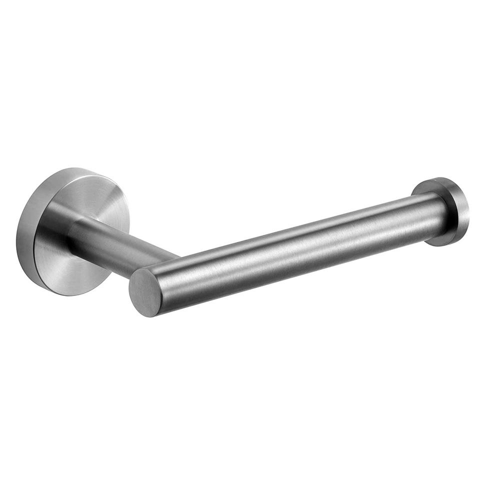ruiling Wall Mounted Single Arm Toilet Paper Holder in Stainless Steel