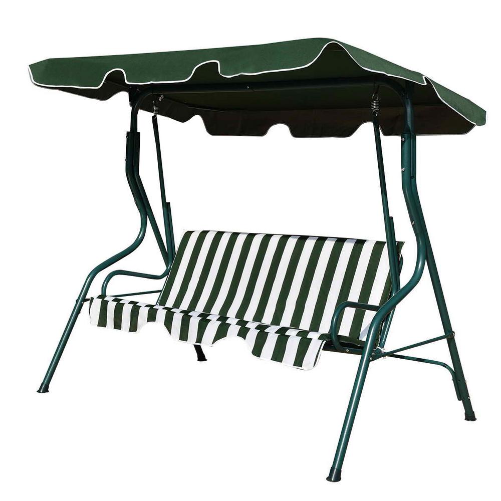 Patio Seating Porch Swings Blue Garden, Outdoor Patio Pergola Swing Replacement Canopy