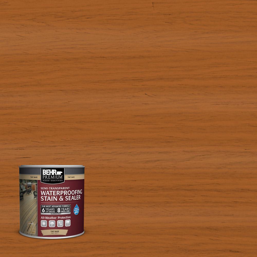BEHR Premium 8 oz. SC533 Cedar Naturaltone Solid Color Waterproofing