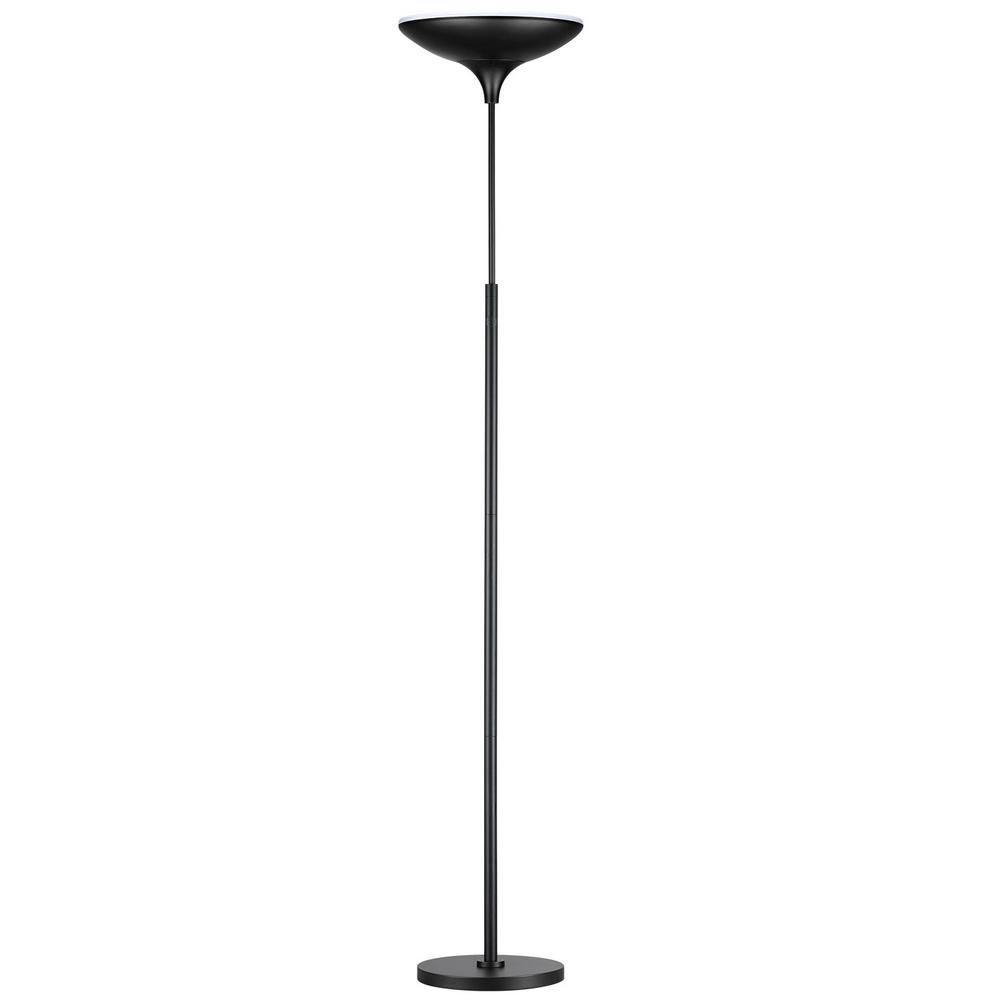 tall black lamp