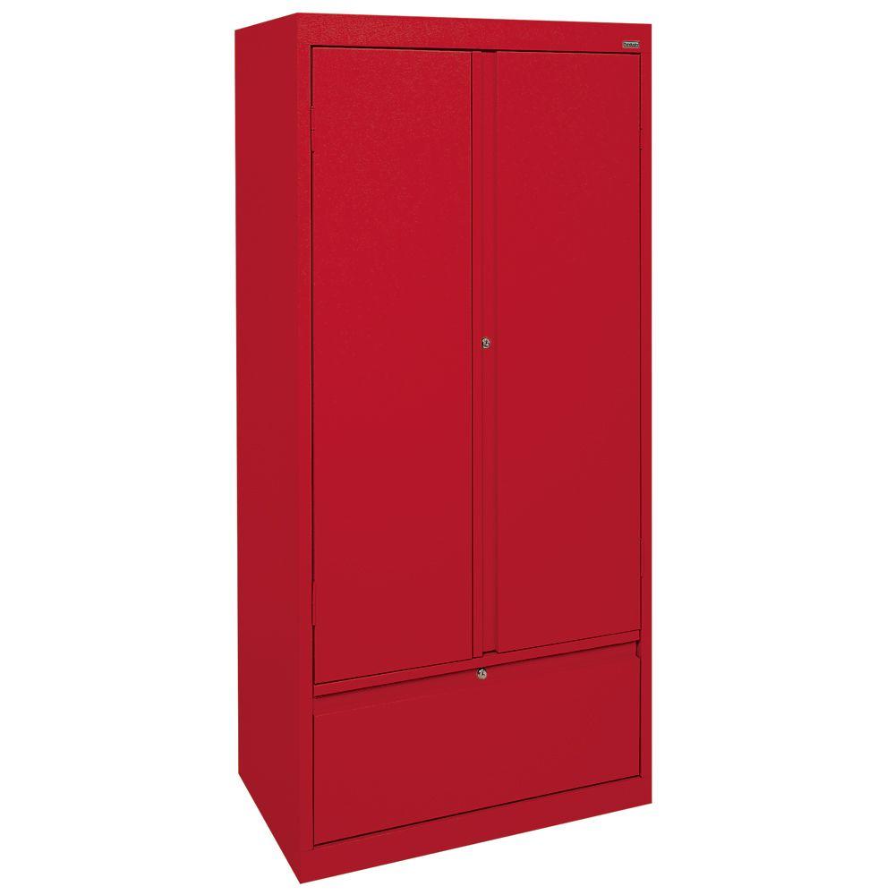 Sandusky System Series 30 In W X 64 H 18 D Storage Sandusky System Series 30 In W X 64 H 18