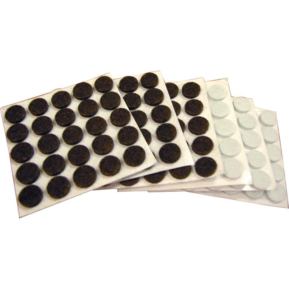 Everbilt 3 8 In Self Adhesive Felt Pads 150 Per Pack 49884