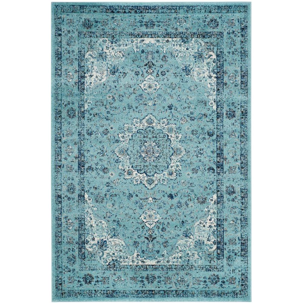 Fl 3 X 5 Area Rugs The Home Depot Evoke Light Blue 3 Ft X 5 Area Rug