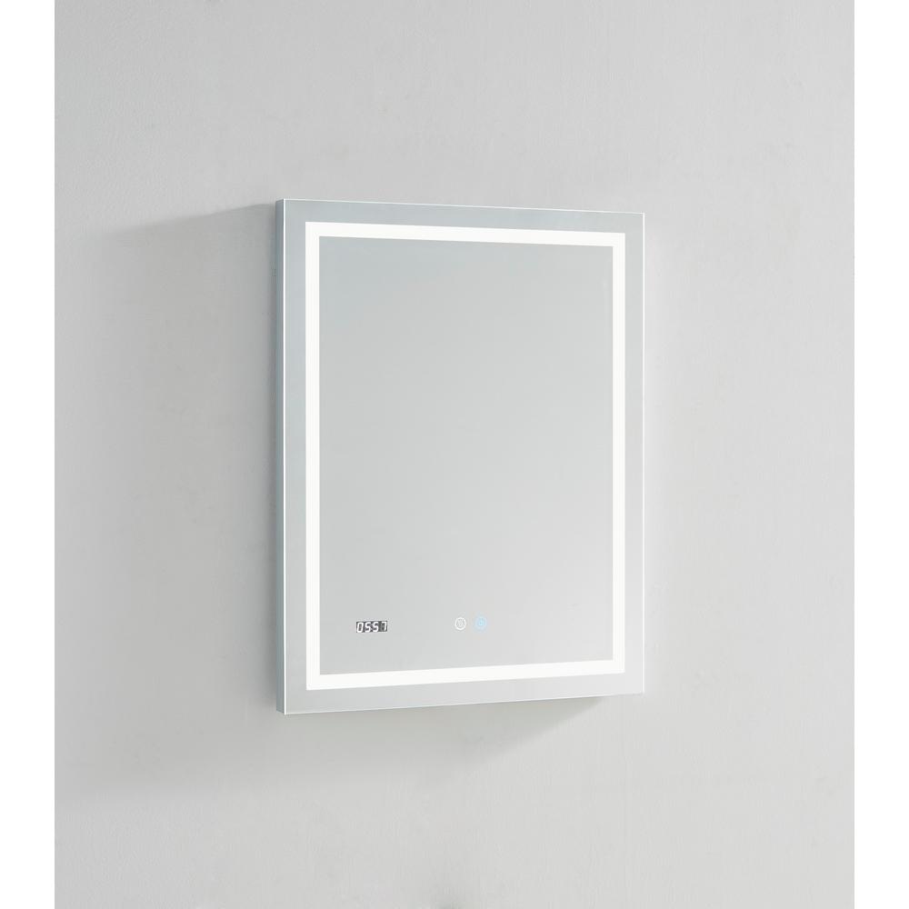 Anti Fog Frameless Bathroom Mirrors Bath The Home Depot Daytona