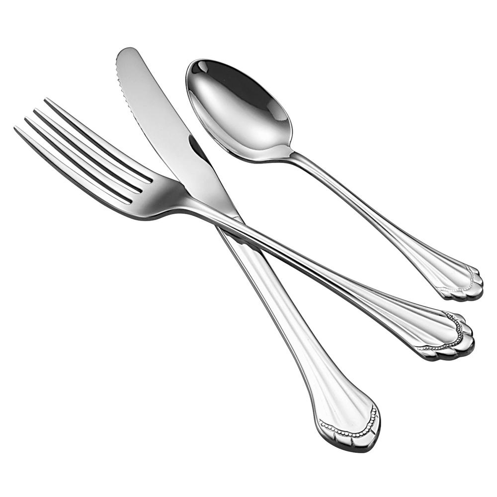 Oneida Marquette 18 8 Stainless Steel Dinner Forks Set Of 36 2272fdif The Home Depot