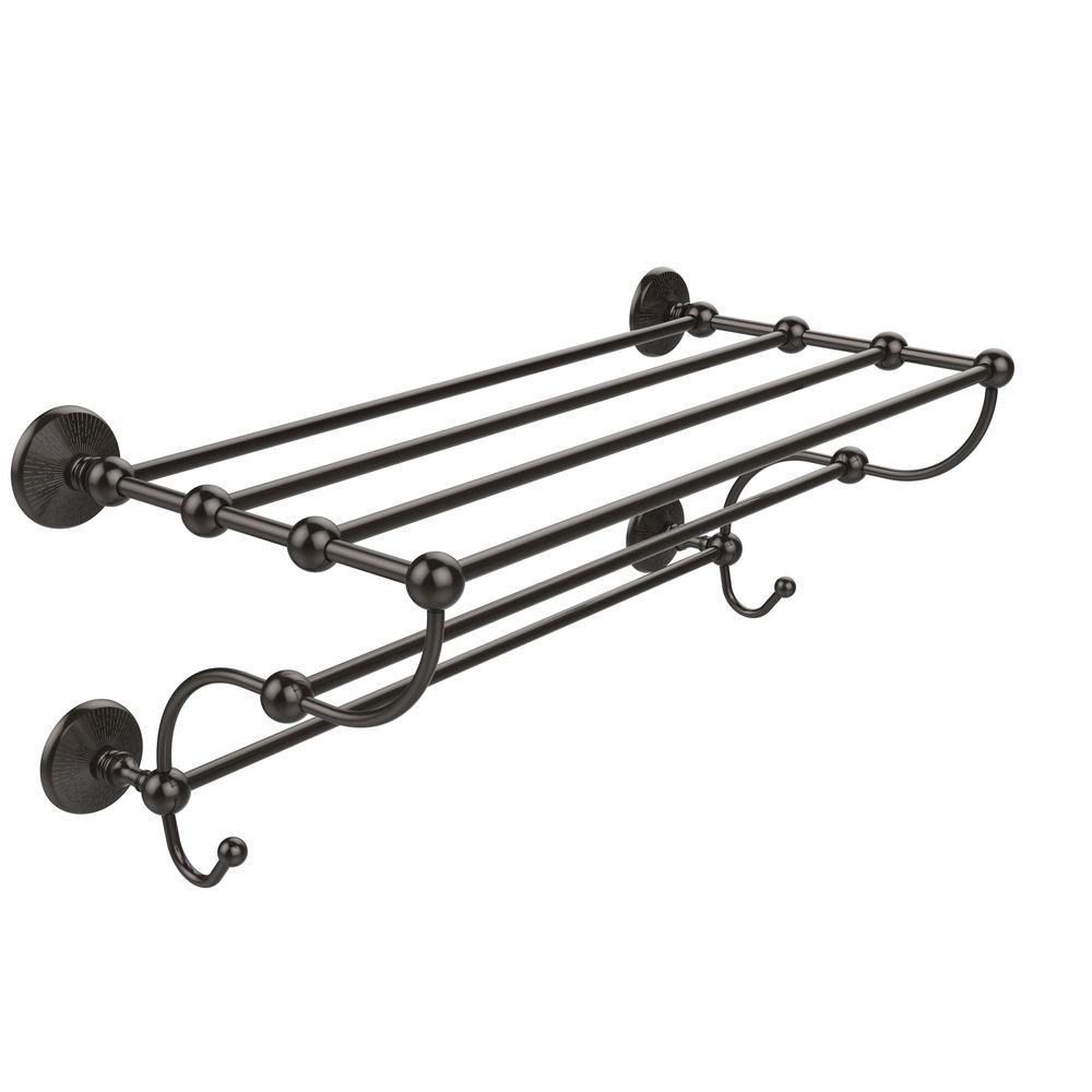 Allied Br Prestige Monte Carlo Collection 36 In W Train Rack Allied Br Prestige Monte Carlo Collection 36 In W Train Rack Towel Shelf Oil