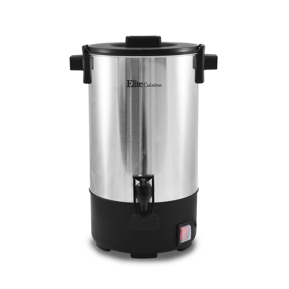 Coffee Urns Percolators Espresso The Home Depot 30 Cup Stainless Steel Coffee Urn
