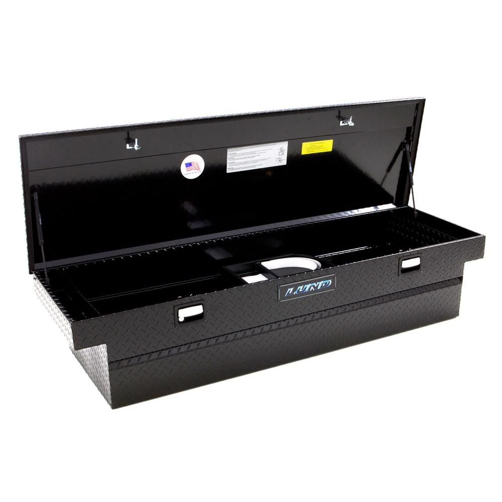 Lund//Tradesman 5400T 70-Inch Full-Size Aluminum Cross Bed Truck Tool Box with Single Foam Filled Lid