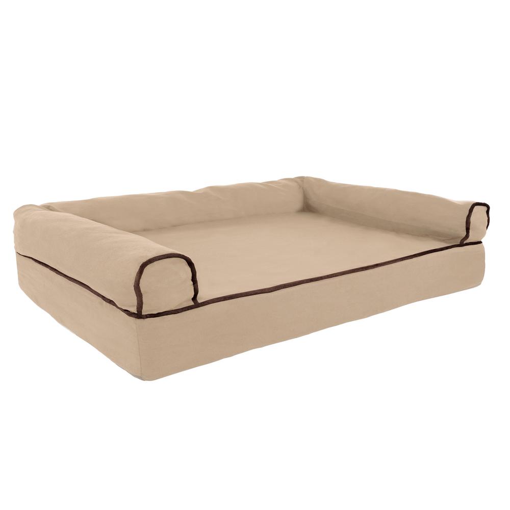 petmaker orthopedic memory foam sofa be