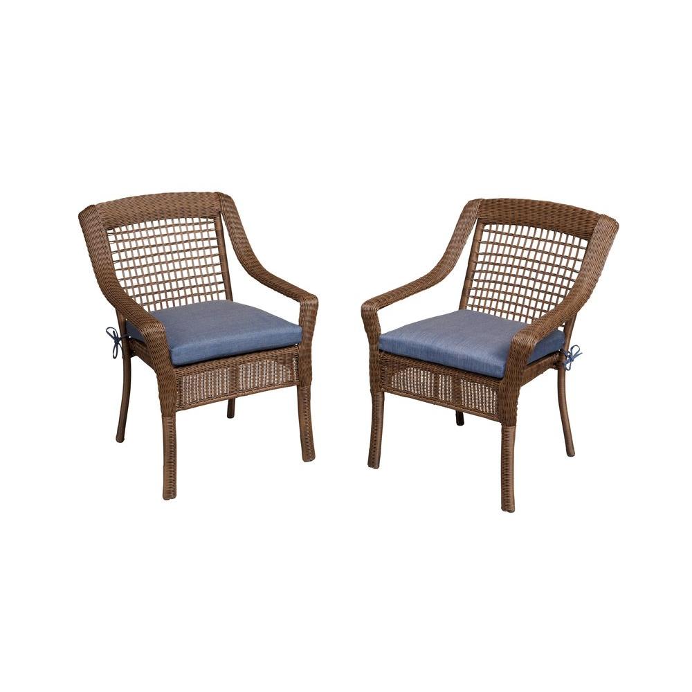 Stackable Outdoor Dining Chairs Patio Chairs The Home Depot