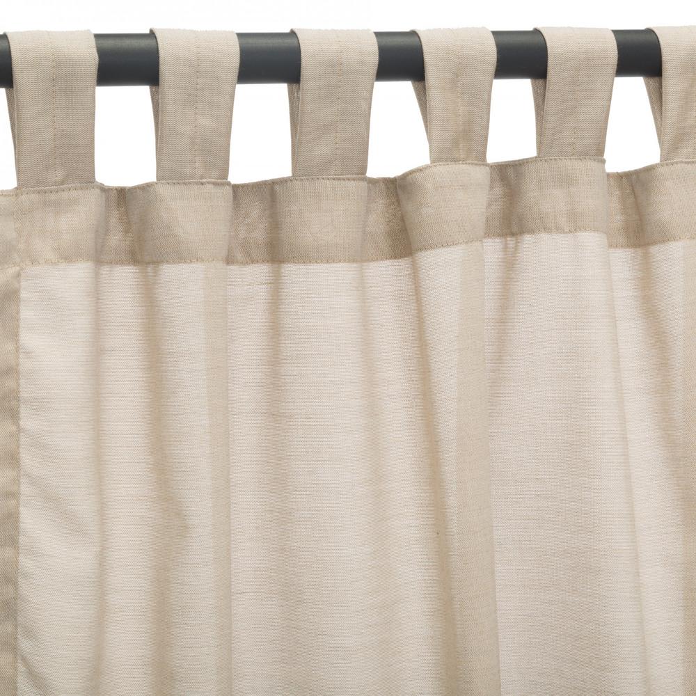 UPC 096355350228 product image for Pawley's Island 50 in. x 84 in. Outdoor Single Curtain with Nickel Grommets in W | upcitemdb.com