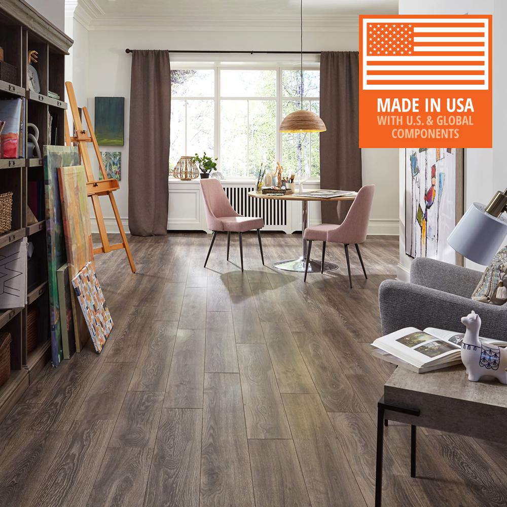 Home Depot Home Decorators Collection - Home Decorators Collection Water Resistant Eir Silverton Oak 8 Mm Thick X 7 1 2 In Wide X 50 2 3 In Length Laminate Flooring 23 69 Sq Ft Case Hdcwr18 The Home Depot : Want a deal to kick off the new year?