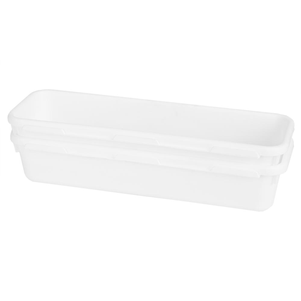 6 25 In X H X 1 75 In W X 15 5 D 9 Piece Interlocking Plastic
