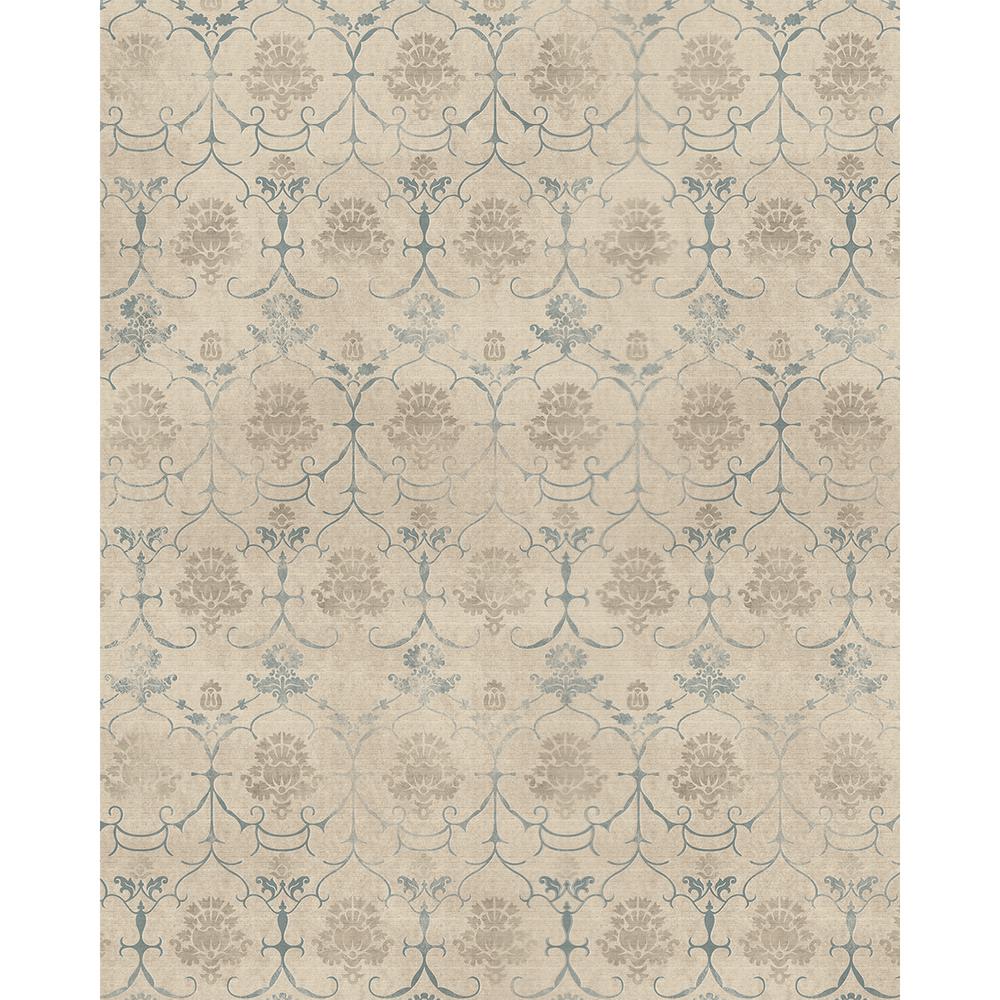 Ruggable Washable Leyla Creme Vintage 8 ft. x 10 ft. Area Rug160525