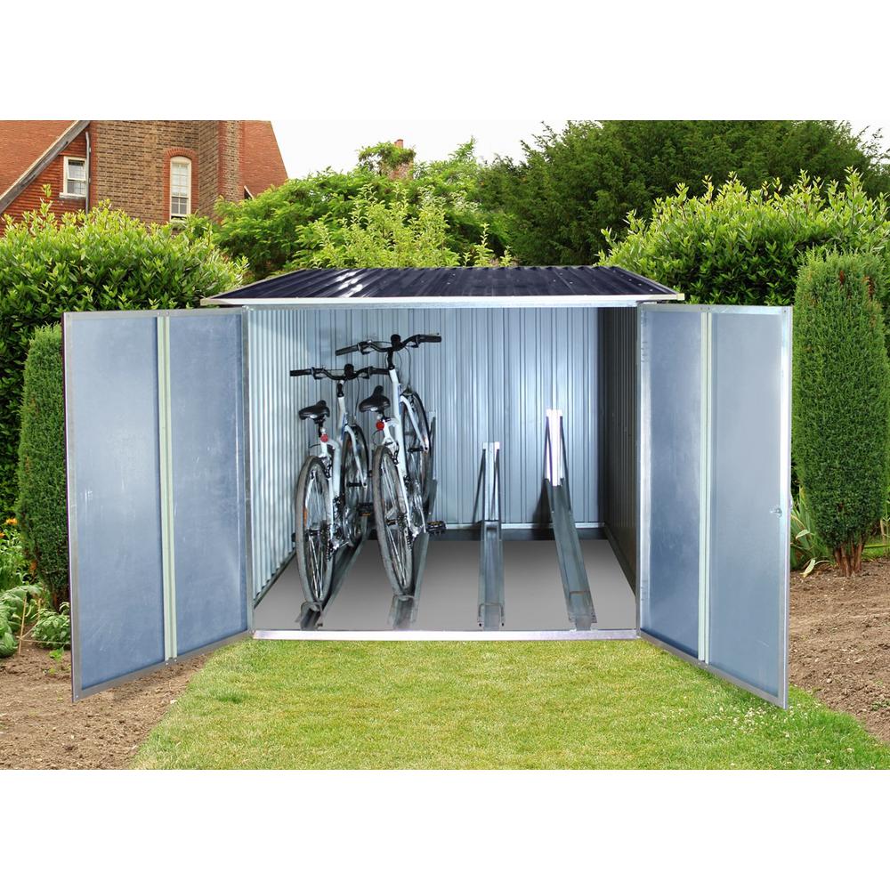 plastic bike storage shed