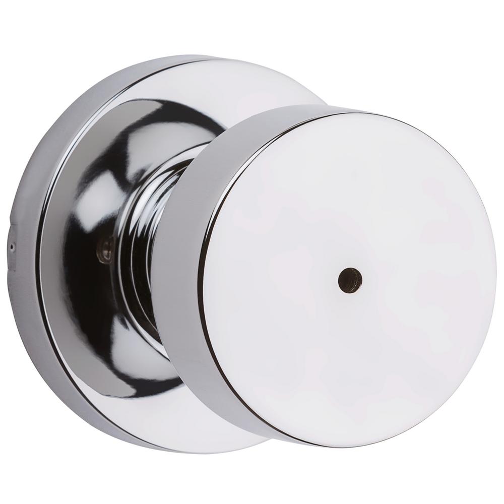 round chrome door knobs