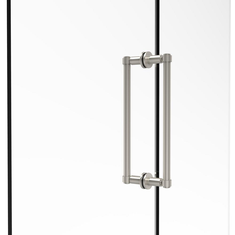 Allied Brass Contemporary 12 in. BacktoBack Shower Door Pull in