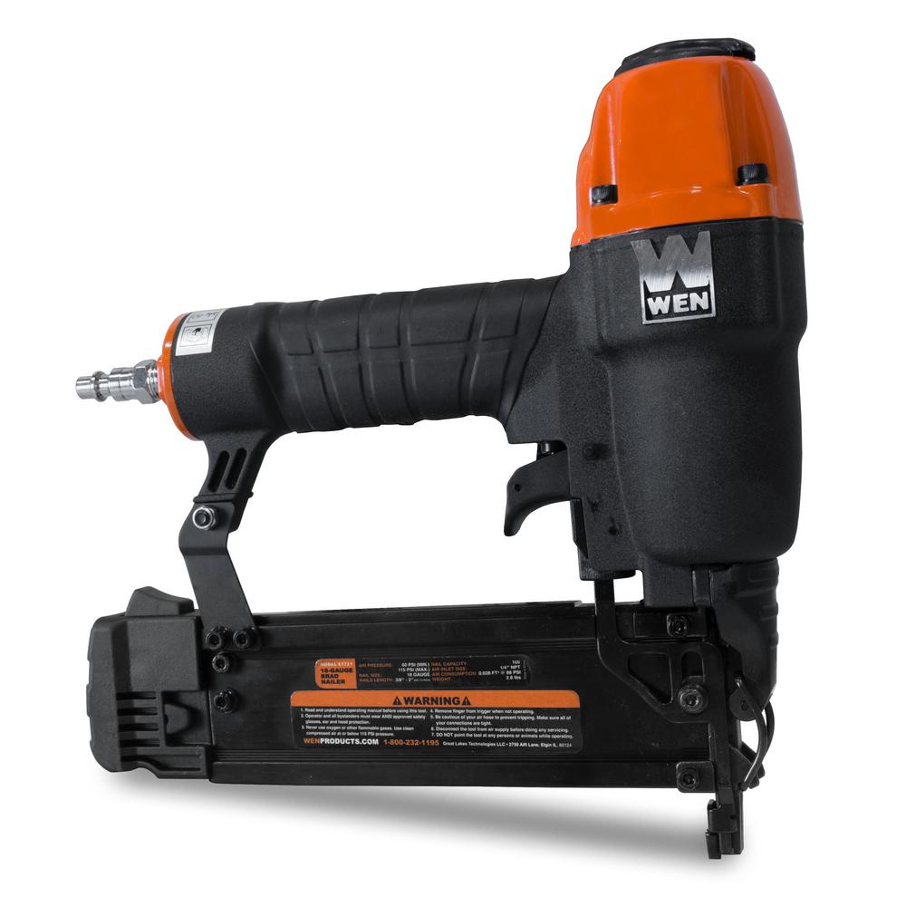WEN 61721 18 Gauge Pneumatic Brad Nailer