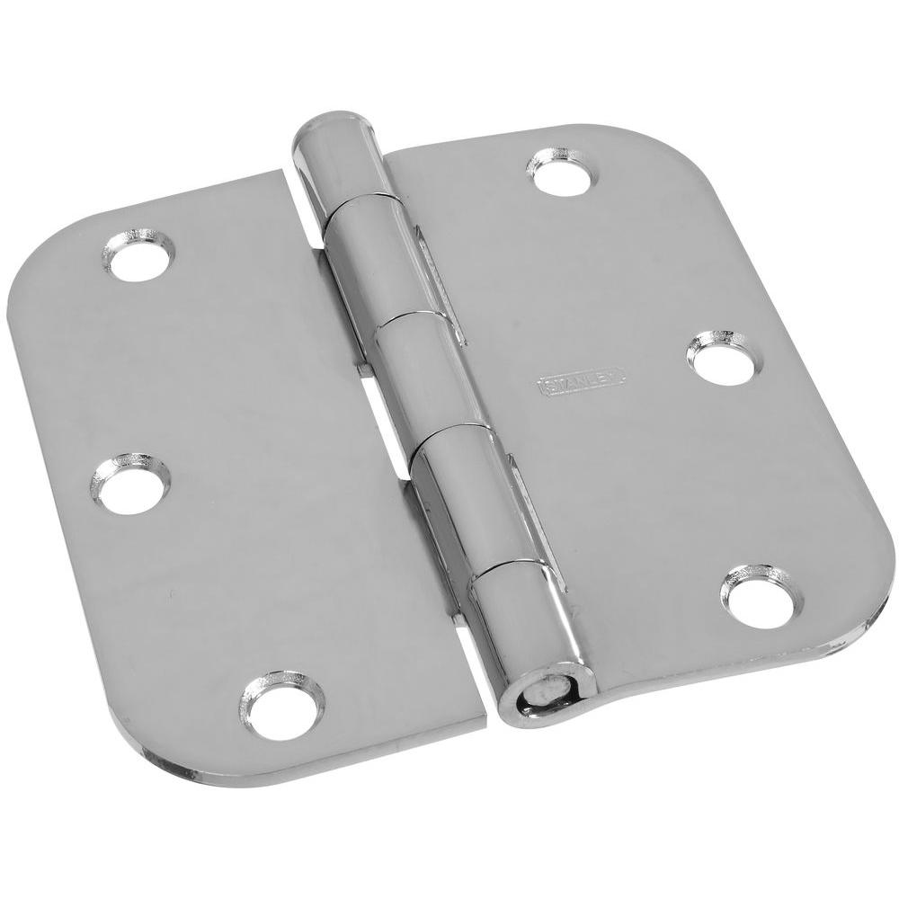 StanleyNational Hardware 31/2 in. Chrome Door HingeV8033 31/2 5/8R