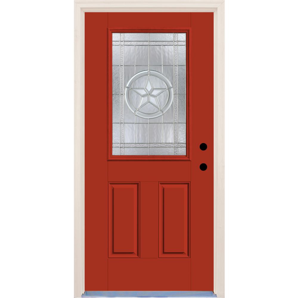 Builders Choice 36 In X 80 In Left Hand Texas Star 1 2 Lite
