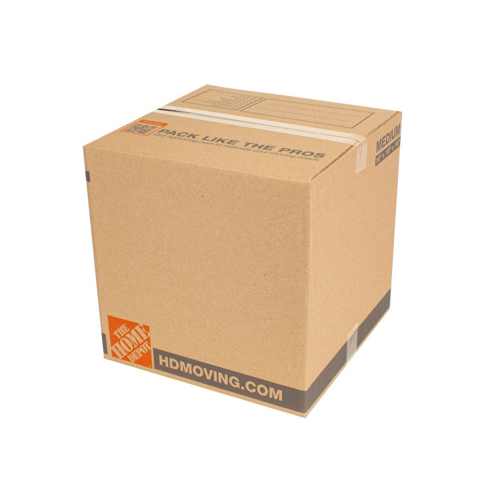 The Home Depot 16 in. L x 16 in. W x 16 in. D Standard Moving Box (30