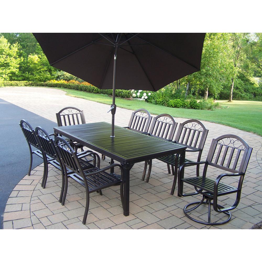 Hanover Brigantine 7-Piece Patio Outdoor Dining Set-BRIGANTINE7PC - The ...