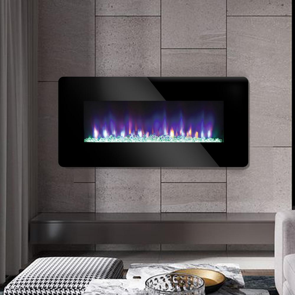 Wall Mount Electric Fireplace Home Depot