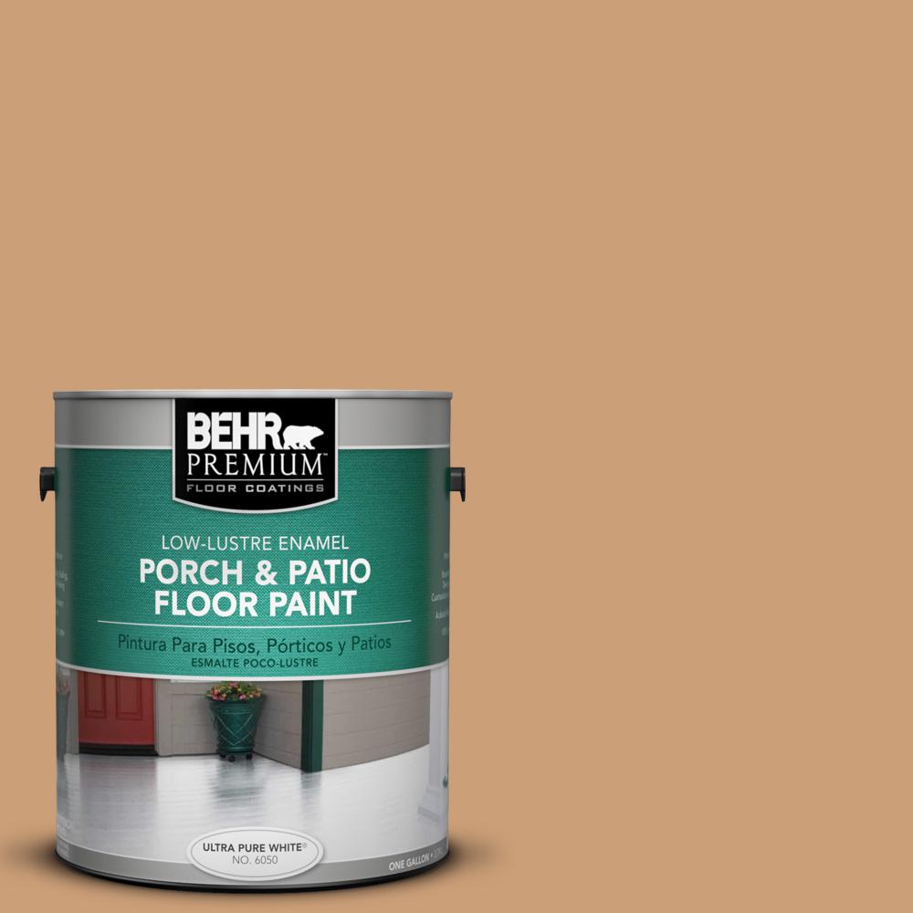 BEHR Premium 1 gal. ICC62 Pumpkin Butter LowLustre Interior/Exterior