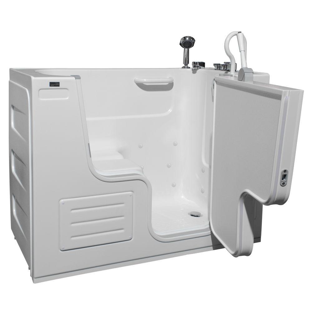 Homeward Bath HydroLife Deluxe 4.25 ft. Right Drain WalkIn Heated Air
