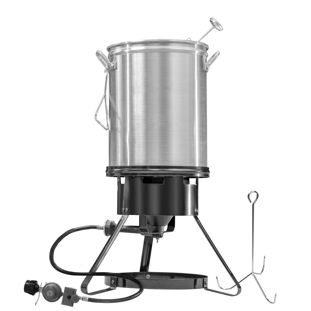 Masterbuilt MPF 130B 30-Quart Propane Turkey Fryer ...