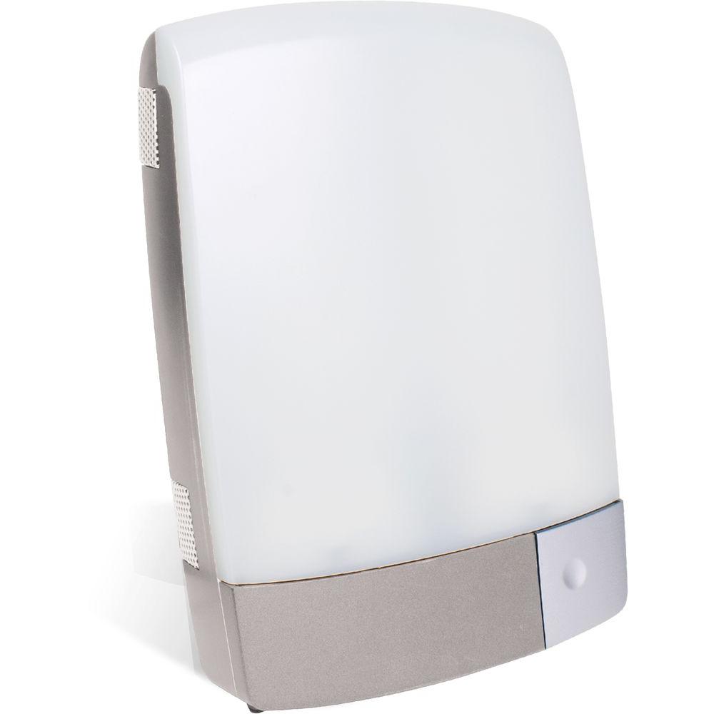 Carex Health Brands Sunlite Bright Light Therapy Lamp Silver