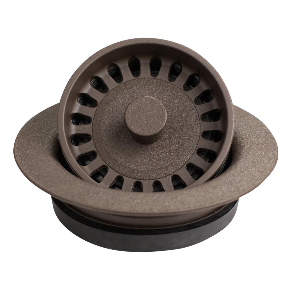 Karran 4 1 2 In Kitchen Sink Decorative Disposal Flange In Brown QDFBR   Karran Sink Grids Qdfbr 64 300 