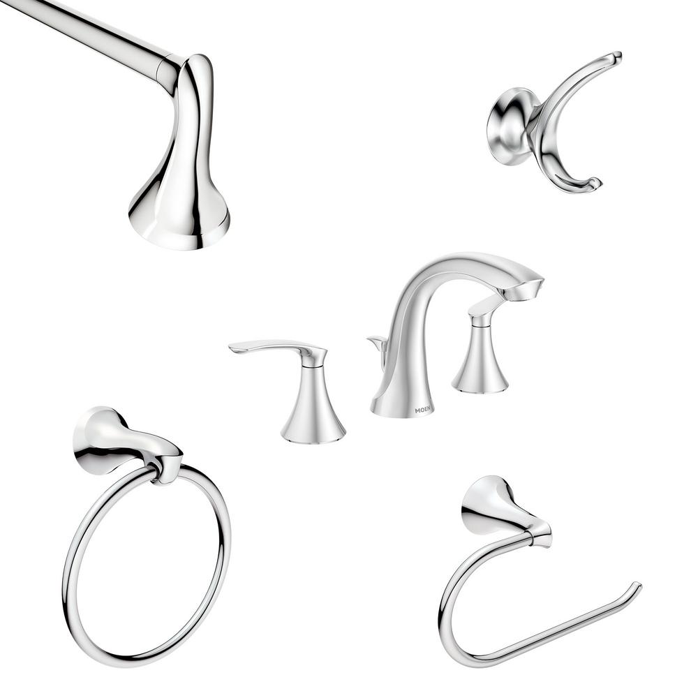 Moen Darcy 8 In Widespread 2 Handle High Arc Bathroom Faucet With