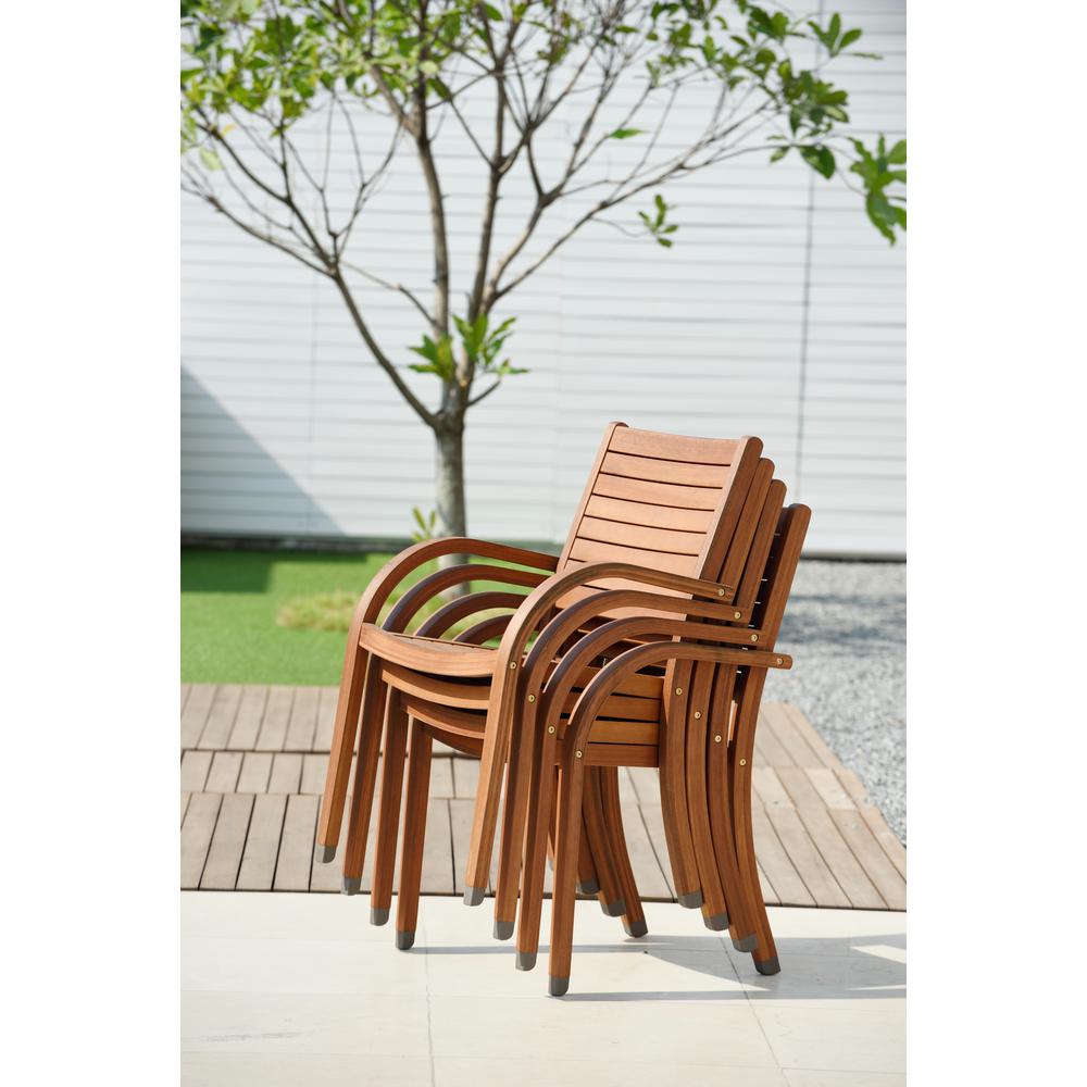 Amazonia Arizona Oval 7 Piece Eucalyptus Patio Dining Set Sc 360 6cata The Home Depot