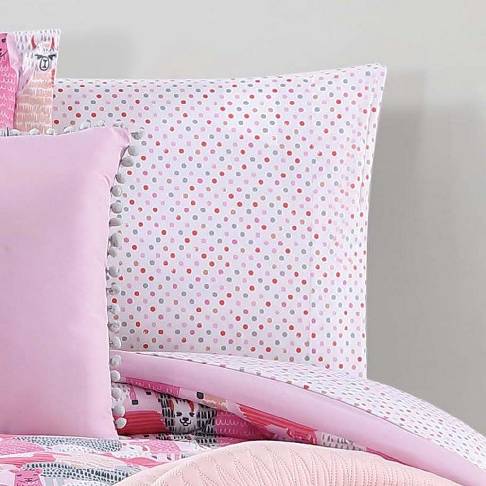 My World Llama Queen Sheet Set Ss2123qn 4700 The Home Depot