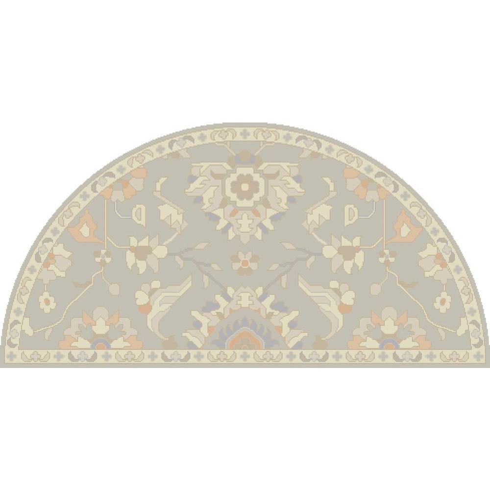 Artistic Weavers Hanzei Slate 2 ft. x 4 ft. Hearth Indoor Area Rug