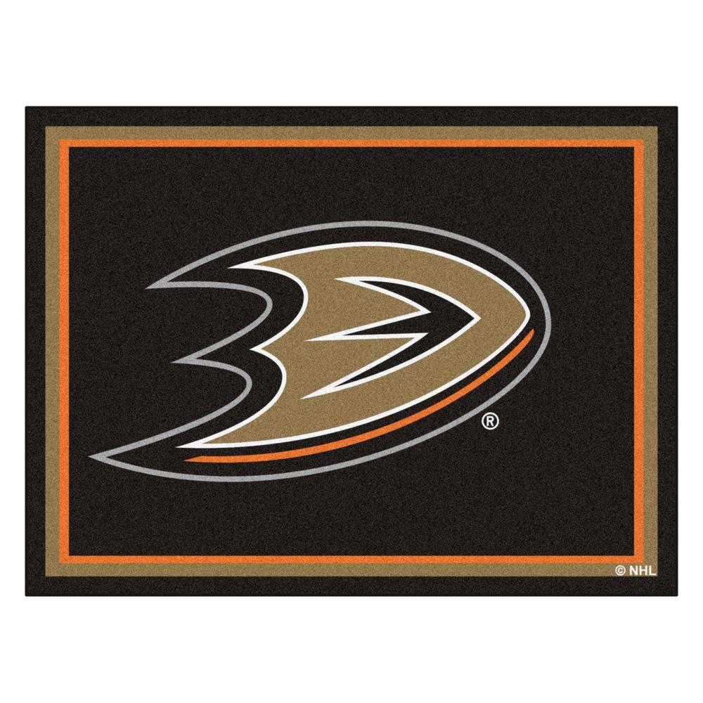 8 X 10 Nhl Area Rugs The Home Depot Nhl Anaheim Ducks Black 8 Ft X 10 Indoor Area Rug