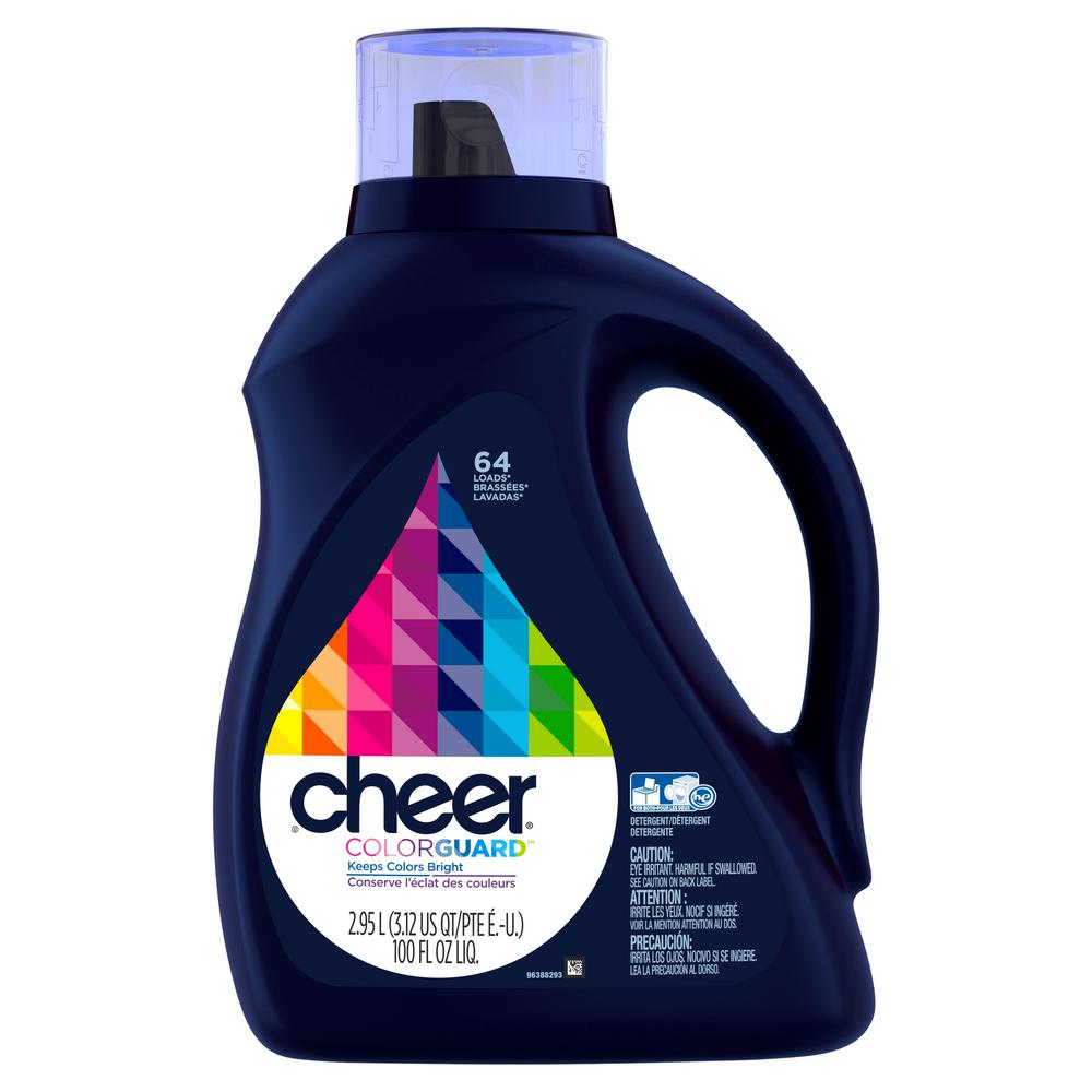 Cheer Color Guard 100 oz. HE Liquid Laundry Detergent (64 Load